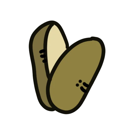 Icon mit Kartoffeln in braun